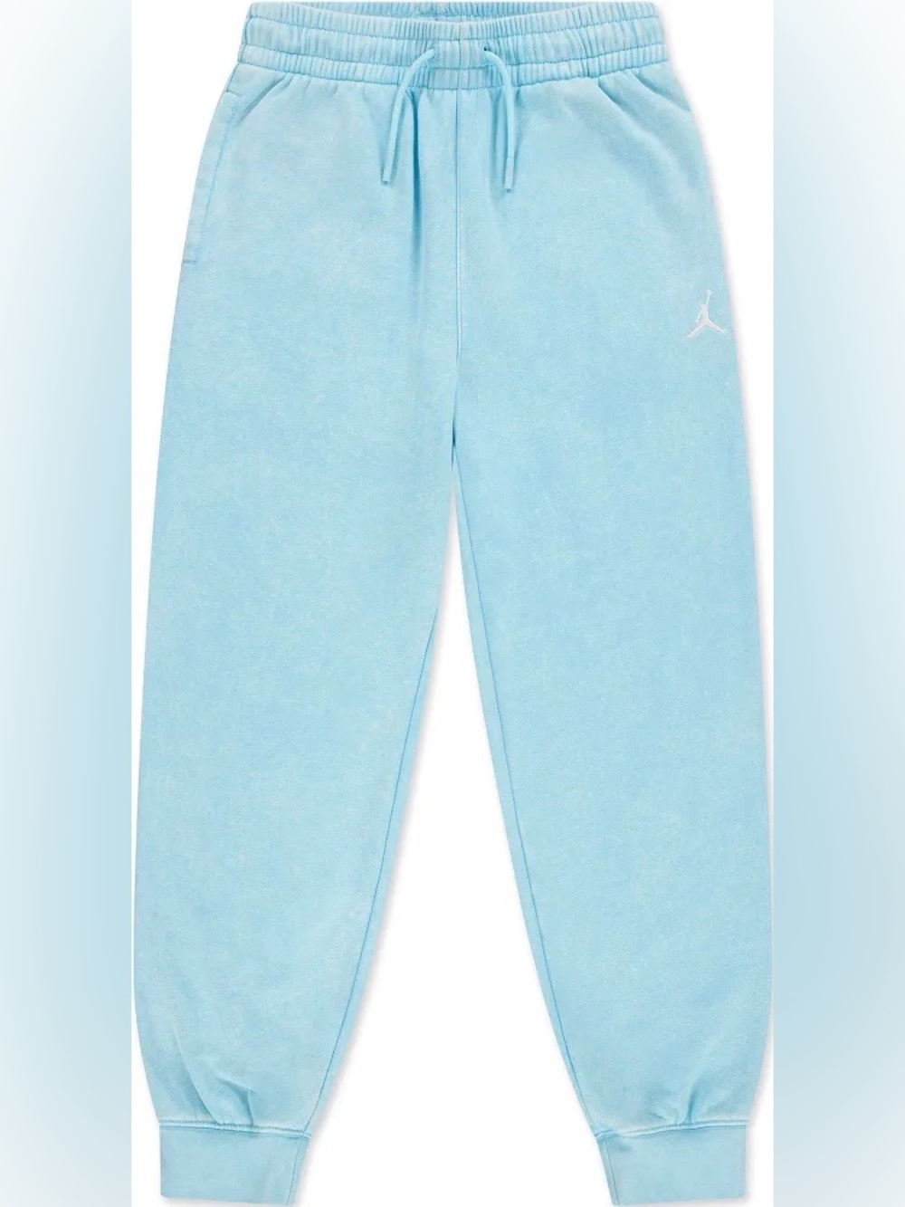 Jordan Kids Brooklyn Light Blue Fleece Sweatpants with Jumpman